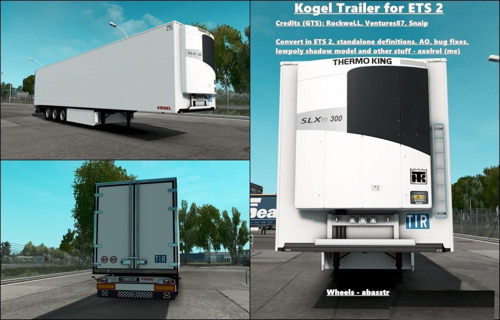 ETS2 – KOGEL Frigo Dorse V1.30