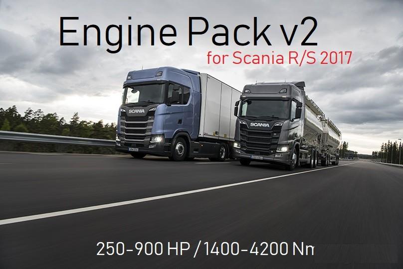 ETS2 – Scania Yeni Motor Paketi V2 (1.30.x)