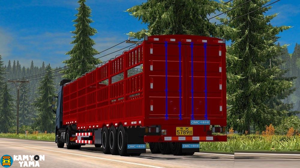 ETS2 – 17.5M Boş Kapaklı Dorse Modu