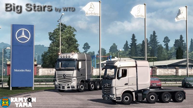 ETS2 – Mercedes-Benz Actros / Arocs SLT V1.5.2