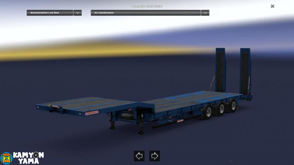 ETS2 – Boş Schwarzmüller Dorse (1.30.X)