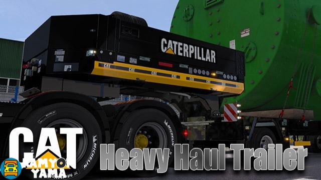 ETS2 – Cat Ağır Yük Dorse Skini (1.30.x)