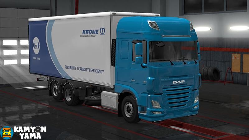 ETS2 – DAF XF 106 Kamyon Şasi V1.0 (1.30.x)