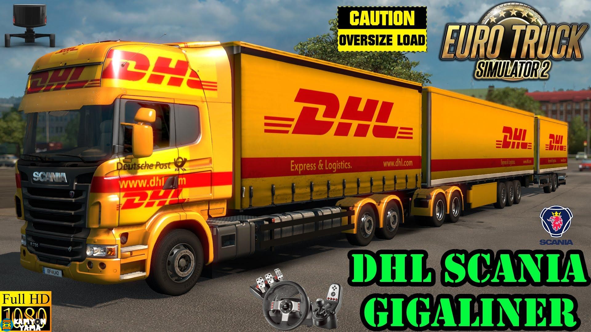 ETS2 – Bütün Araçlar için DHL Skin Paketi