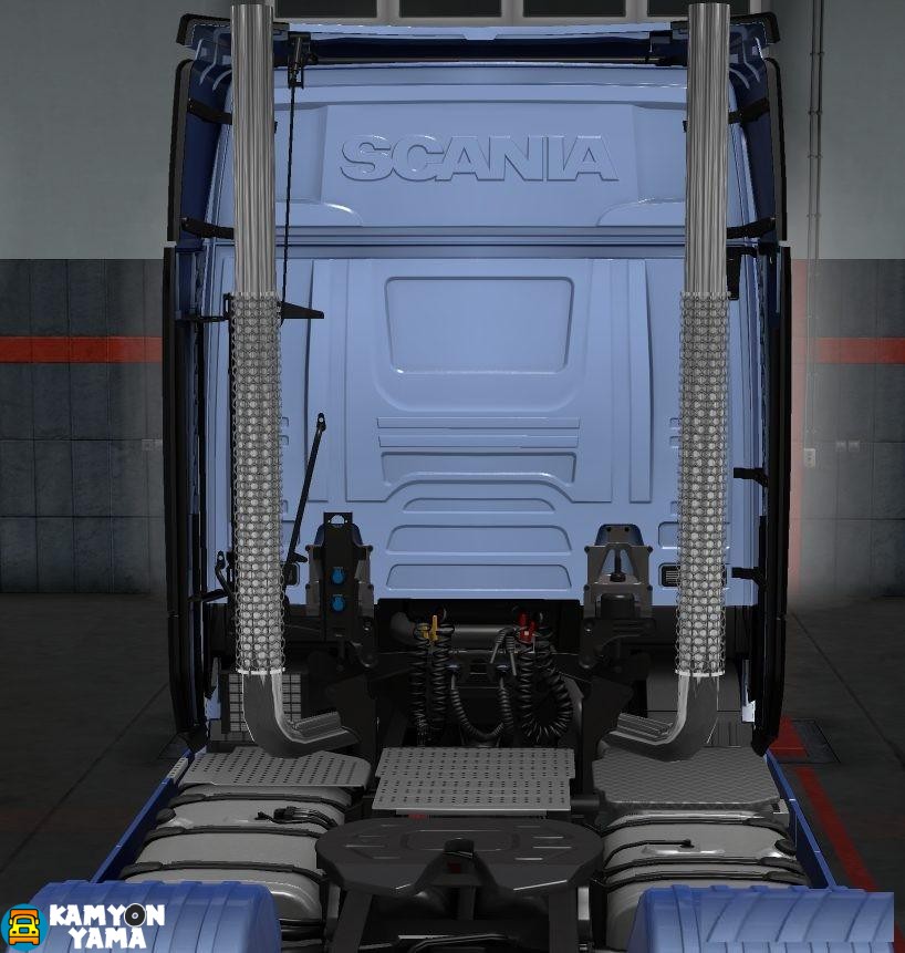 ETS2 – Scania 2016 S+R Yüksek Egzoz Borusu V1.0