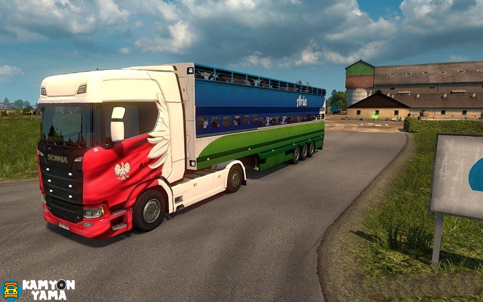 ETS2 – Hayvan Taşıma Dorsesi (1.30.x)