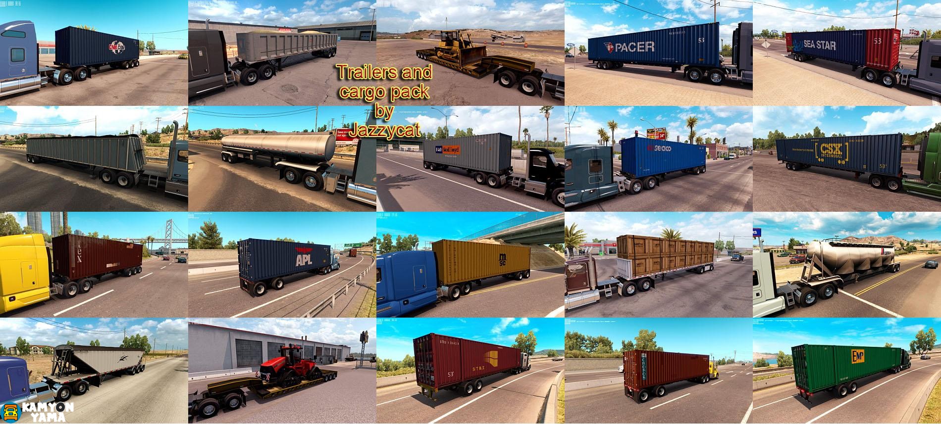 ATS – Jazzycat Dorse ve Yük Paketi V1.9