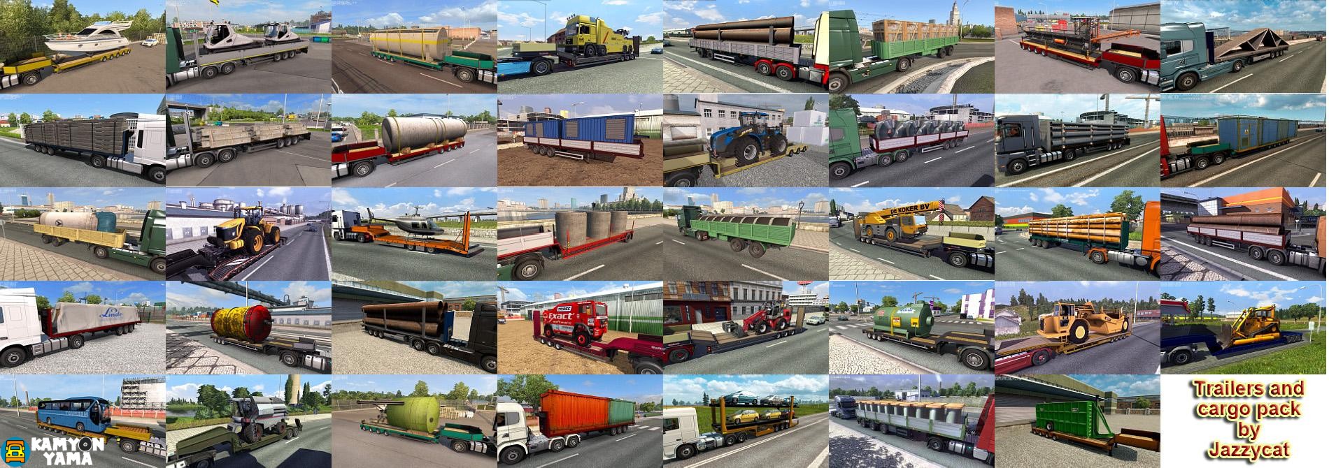 ETS2 – Jazzycat Trafik Kargo Paketi V6.1