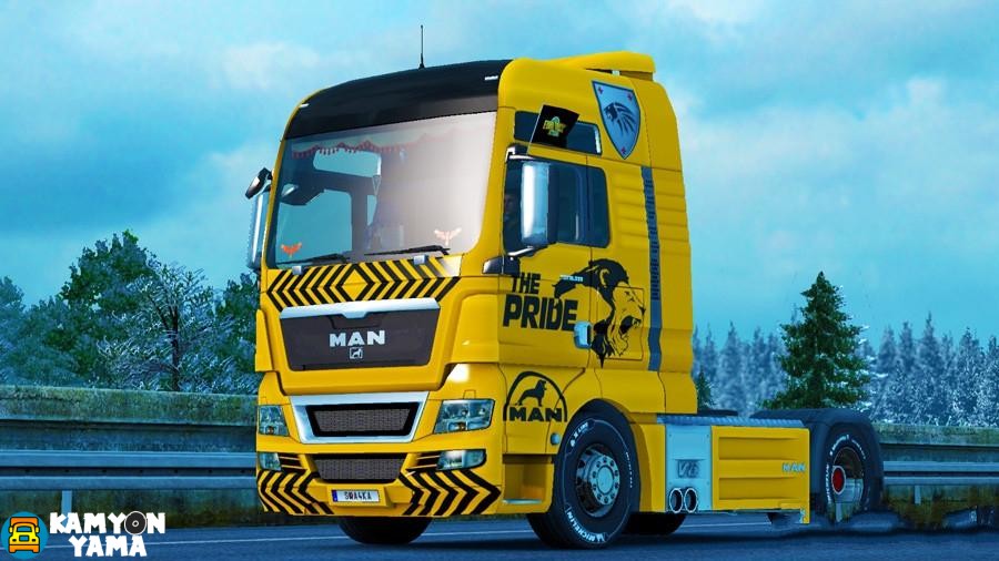 ETS2- Man Lion Skin Modu