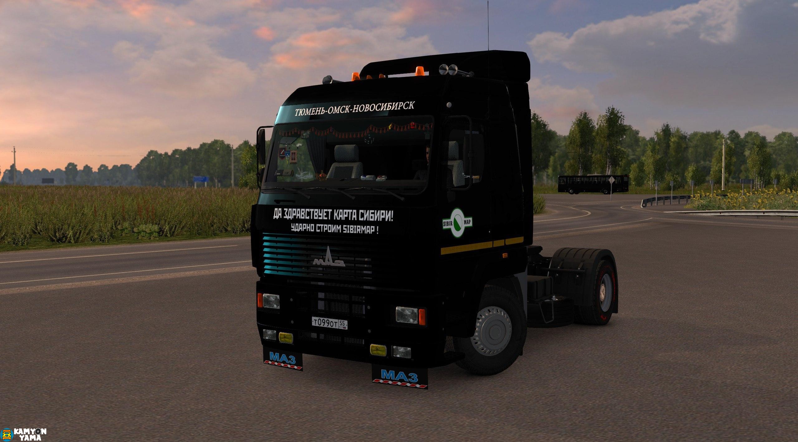 ETS2 – Maz 5440 Sibir Skin V1.0 (1.30.x)