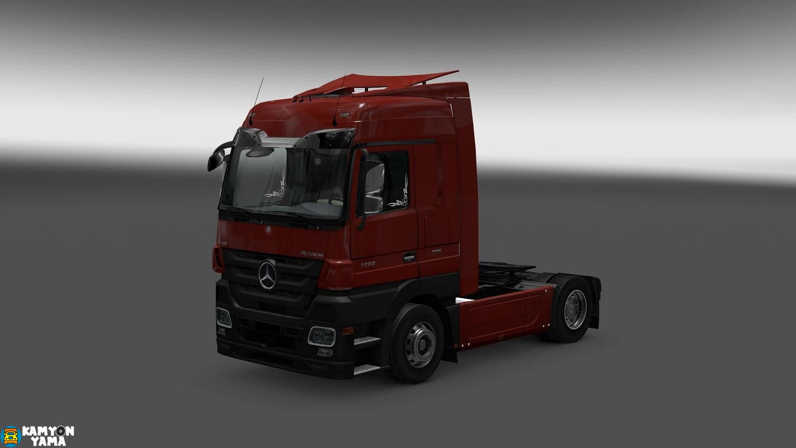 ETS2 – Yenilenmiş Mercedes Actros Mp3 V1.8
