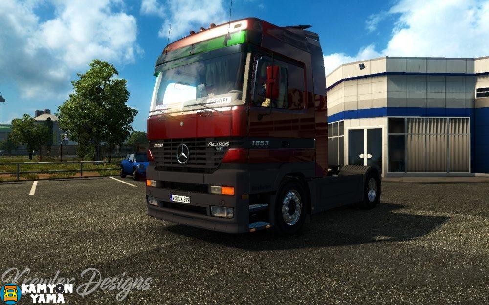 Actros mp1 фары