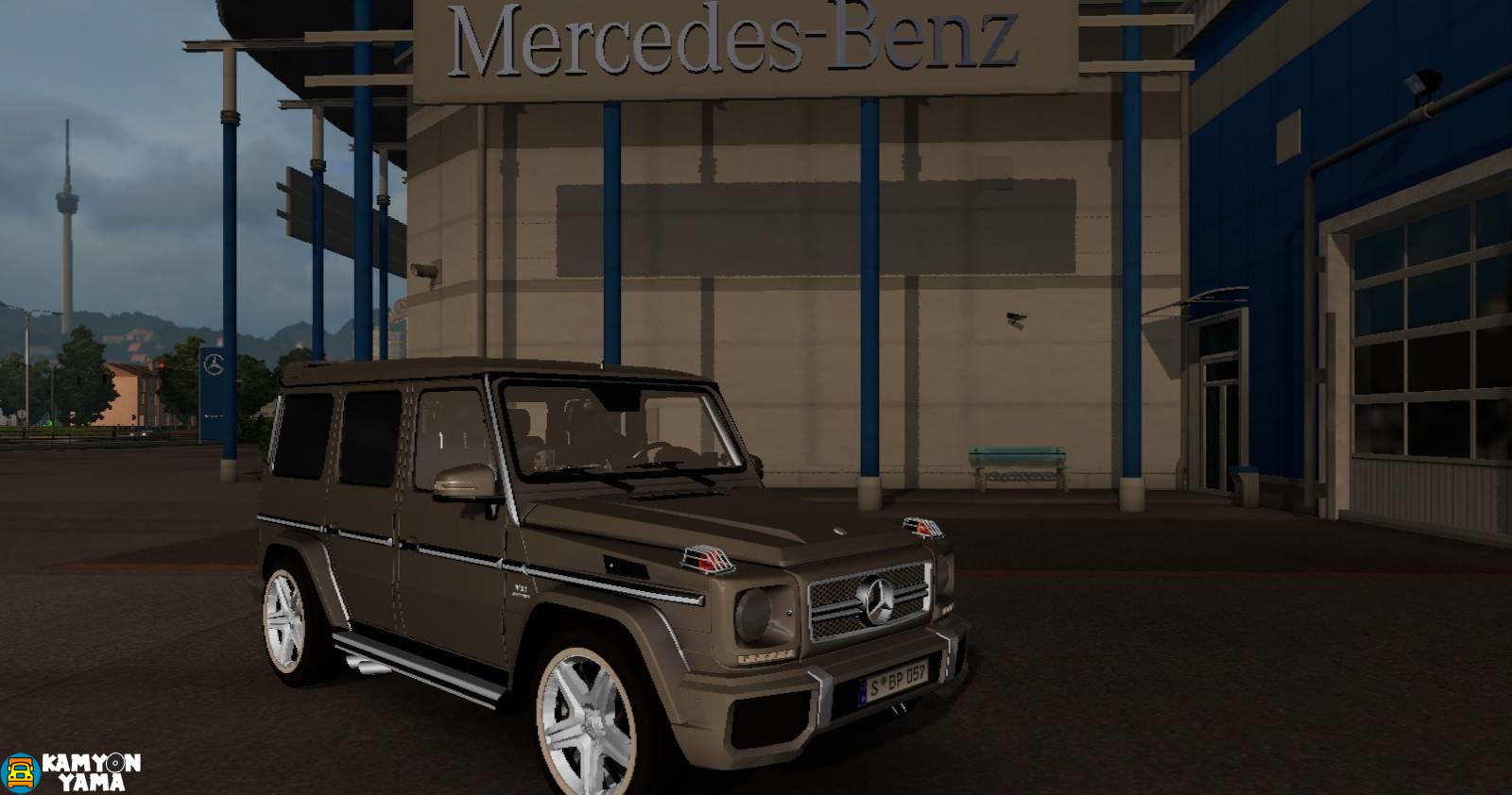 ETS2 – Mercedes-Benz G65 Eskort Aracı (1.30.x)