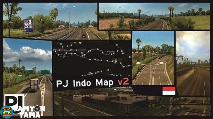 ETS 2 – PJ lndo Haritası V2.3 (1.30.x)