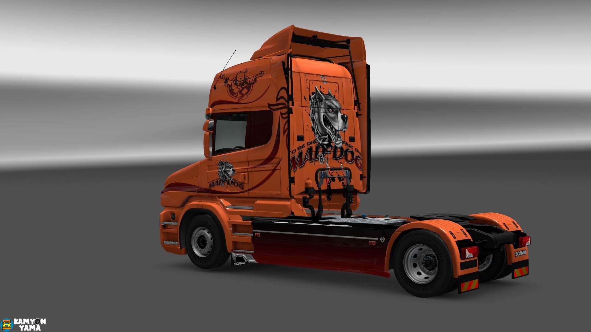 ETS2 – Scania RJL T Modeli İçin MAD DOG Skin (1.30.x)