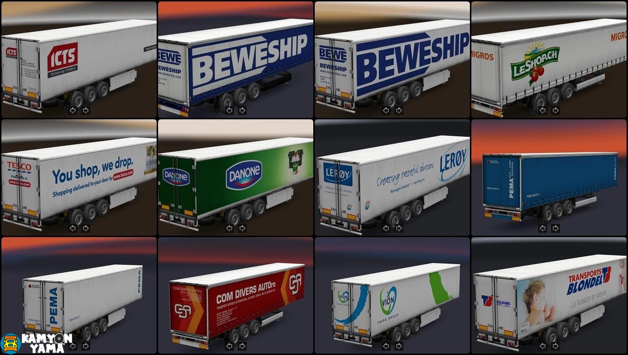 ETS2 – Sisl’in Dorse Paketi