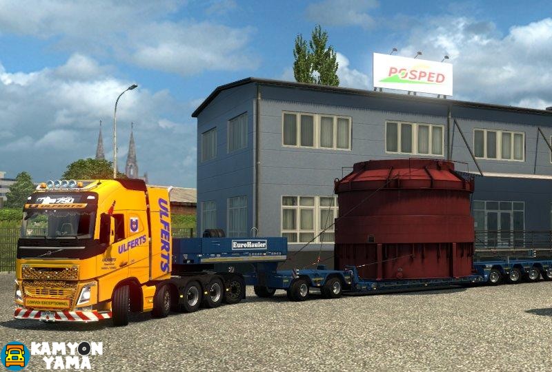 ETS2 – Special Transport DLC’si için Yeni Dorse ve Yükler