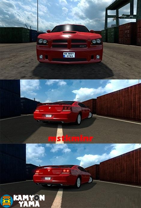 ETS2 – 2009 Model Dodge Charger Srt8 Araba Modu