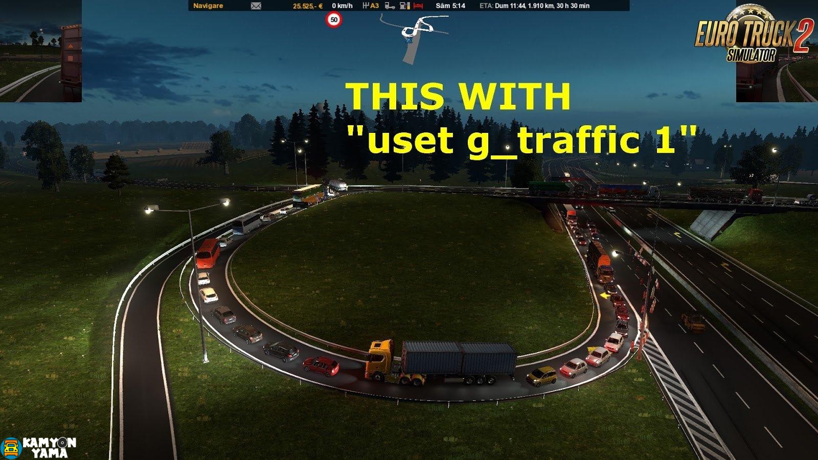 ETS2 – Arayas Süper Trafik Modu V1.2