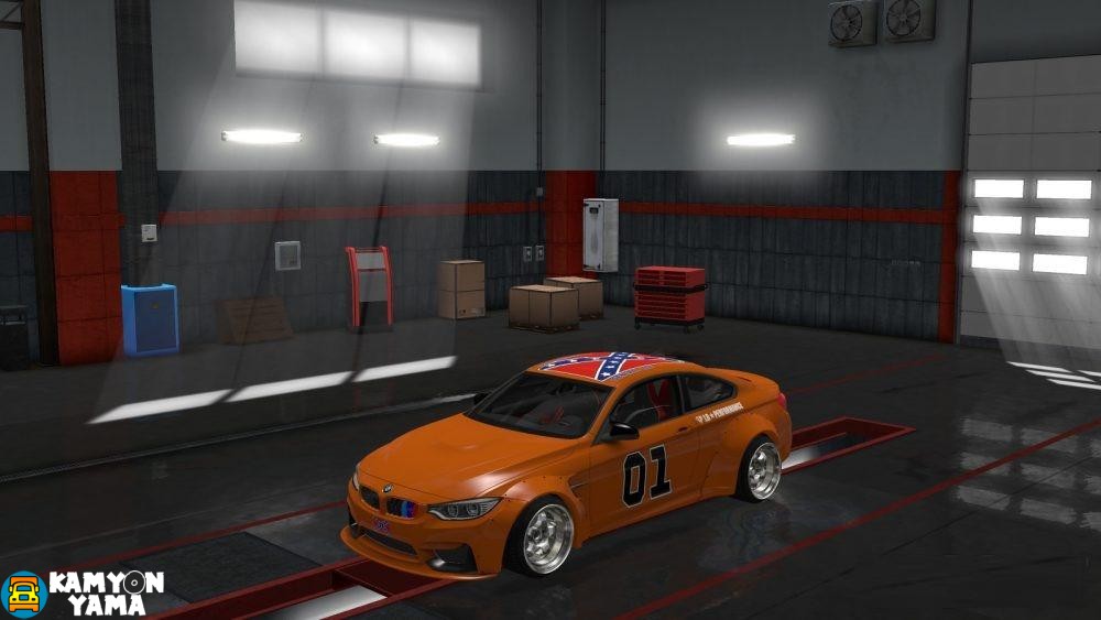 ETS2 – Bmw M4 F82 ve Modifiye Paketi