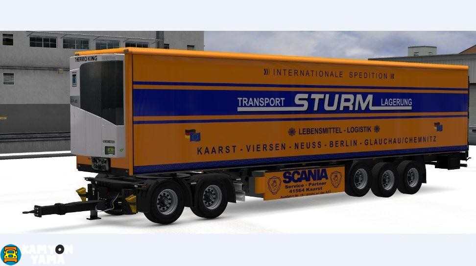 ETS2 – Büyük BDF(Çift) Dorse Modu