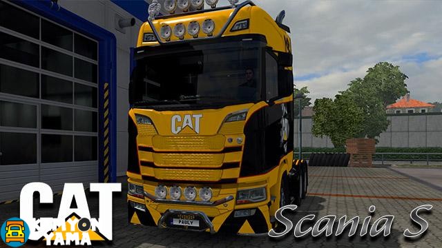 ETS2 – Scania Yeni  S Serisi Cat Skini