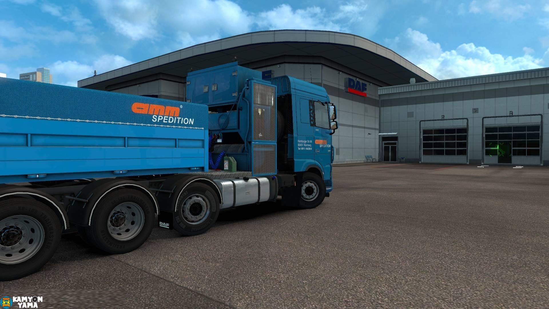 ETS2 Daf Xf 106 Rigid V1.2 Kamyon