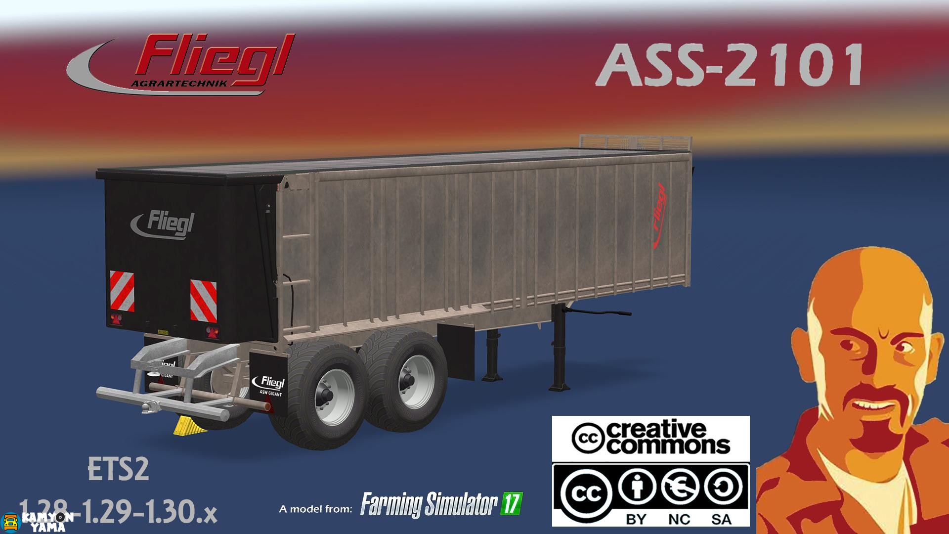 ETS2 – Fliegl Ass-2101 Tarım Dorsesi