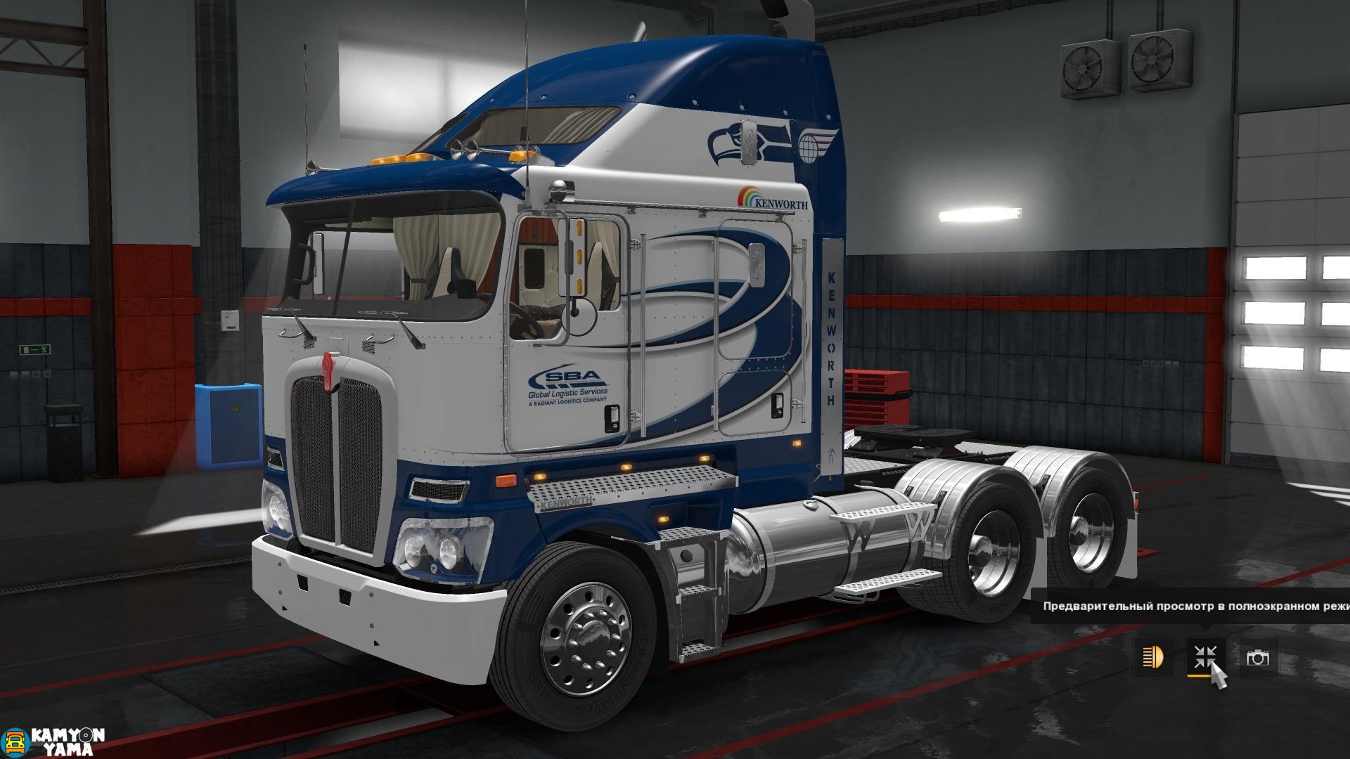 ETS2 – Kenworth K200 Sba skin Modu