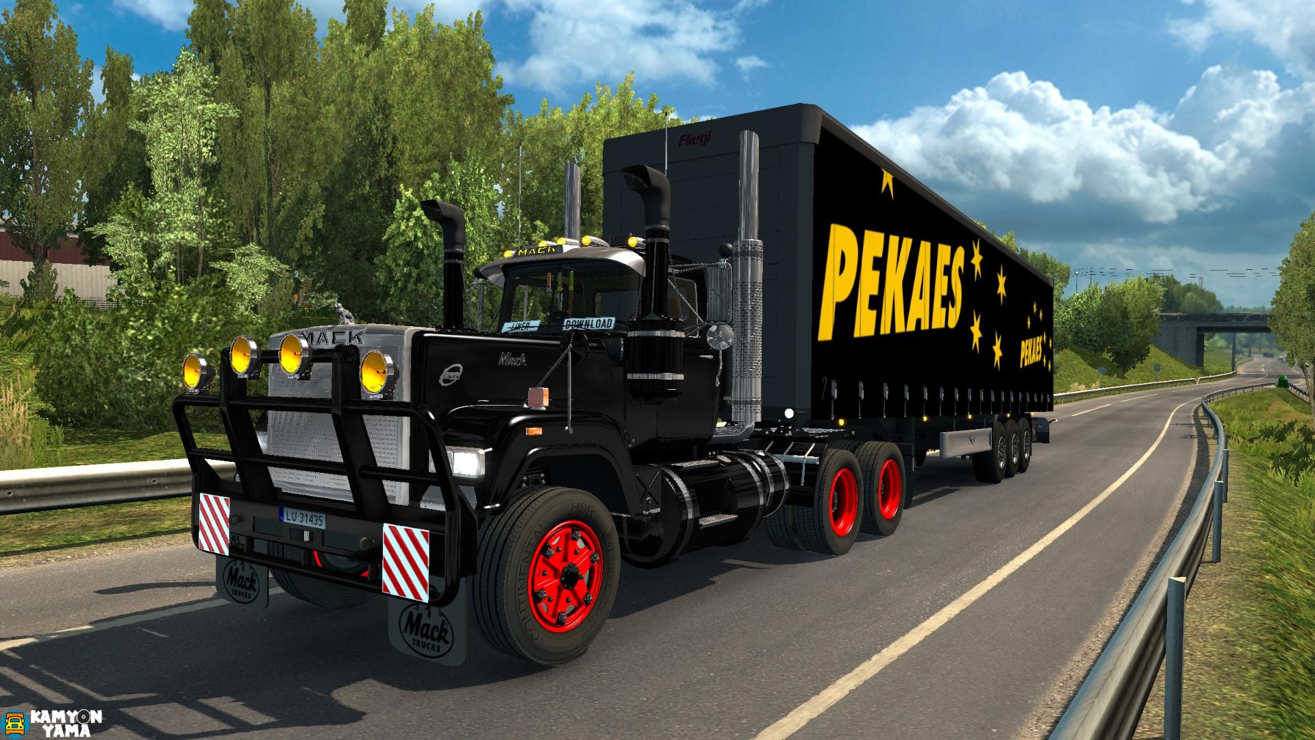 ETS2 – Mack Superliner V8 Tır Modu V3.5 V1.30.x