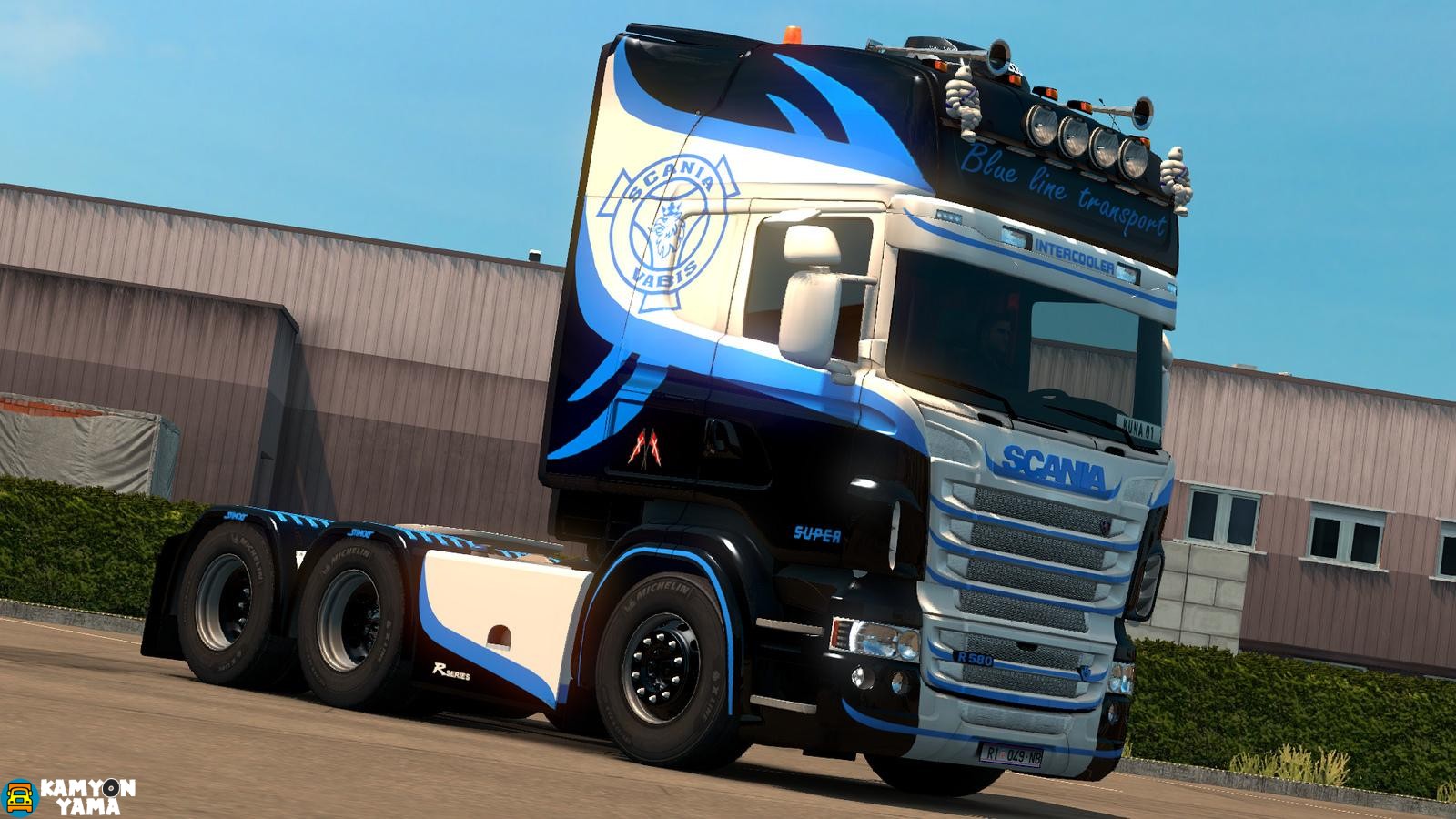 ETS2 – Scanai Rjl Mavi Kartal Skin Modu