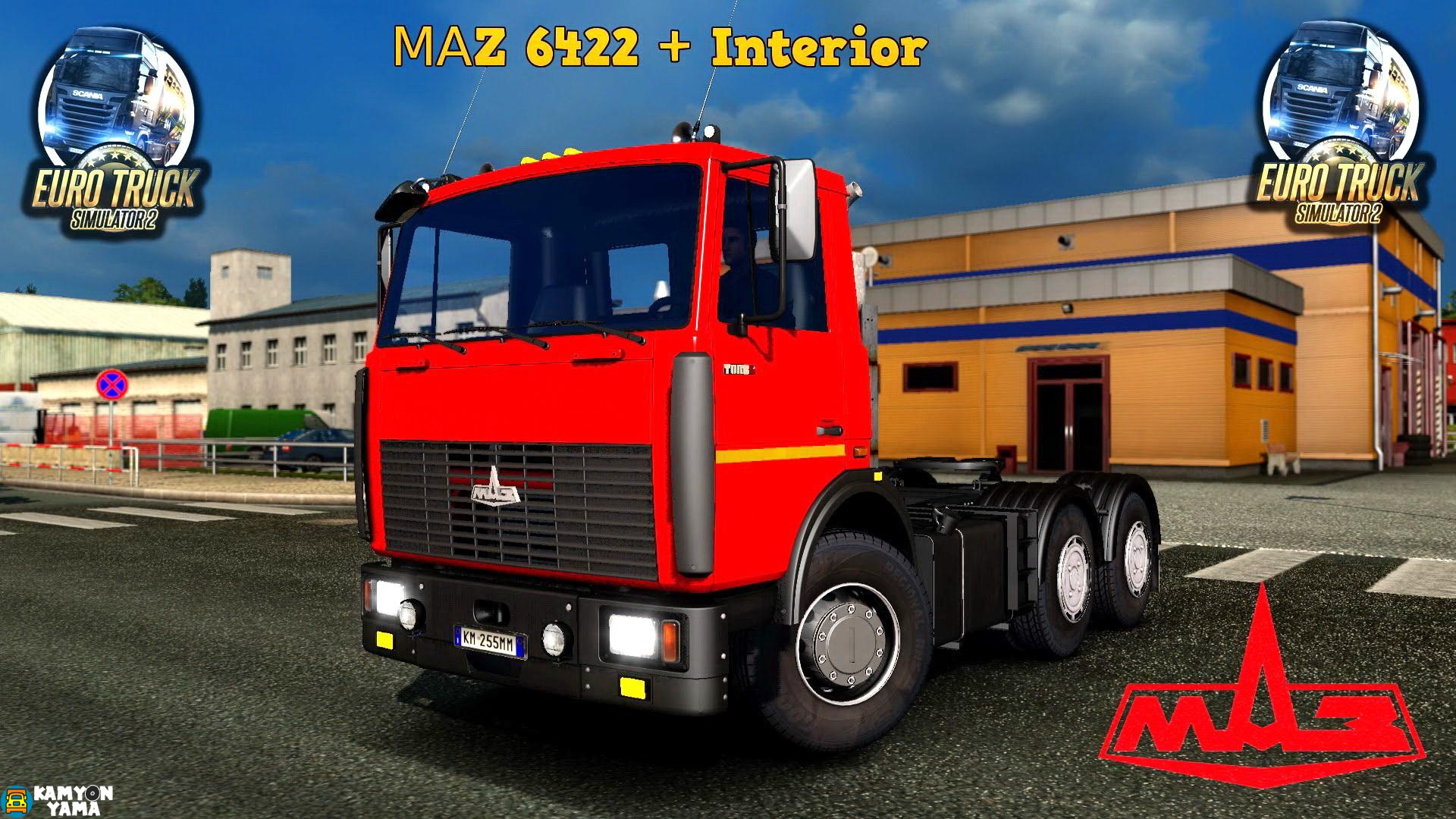 ETS2 – Maz 6422 + Kabin Görünümü V3.0