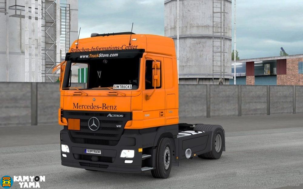 ETS2 –  Mercedes Actros MpII V1.0