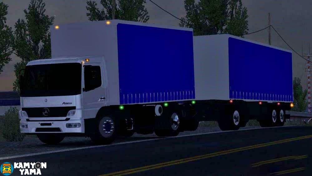 ETS2 – Mercedes Atego Sider Tır Modu