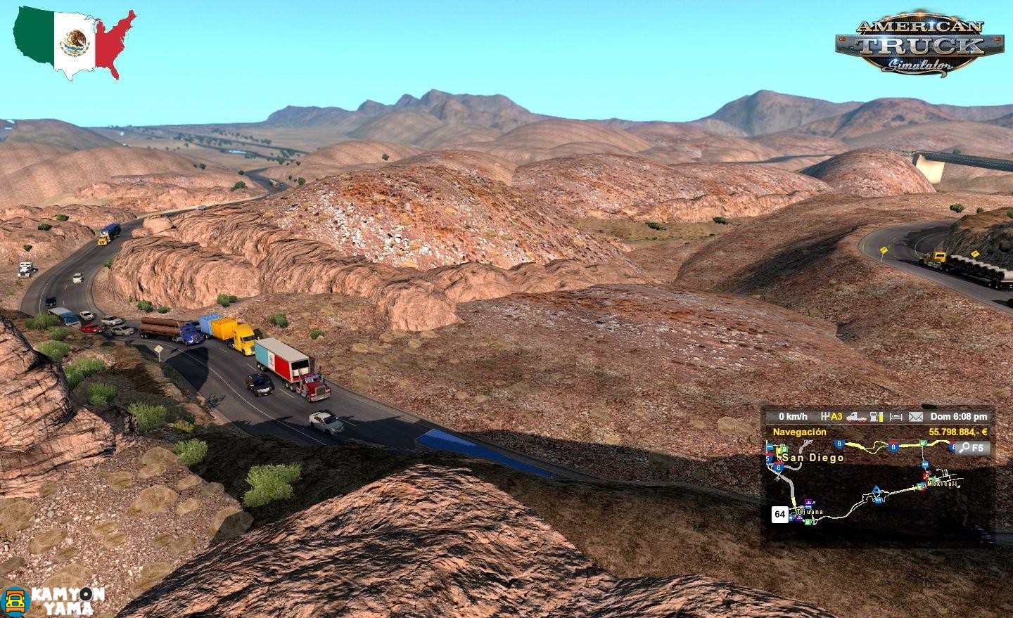 ATS – Mexssimap V0.5.1 Meksika Haritası