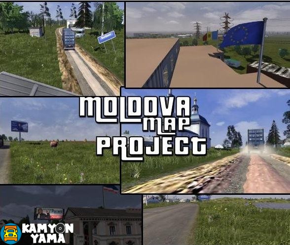 ETS2 – Moldova Cumhuriyeti Haritası