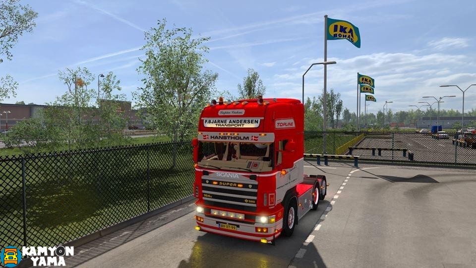 ETS2 – Scania 164g 580 P.bjarne Andersen V1.0
