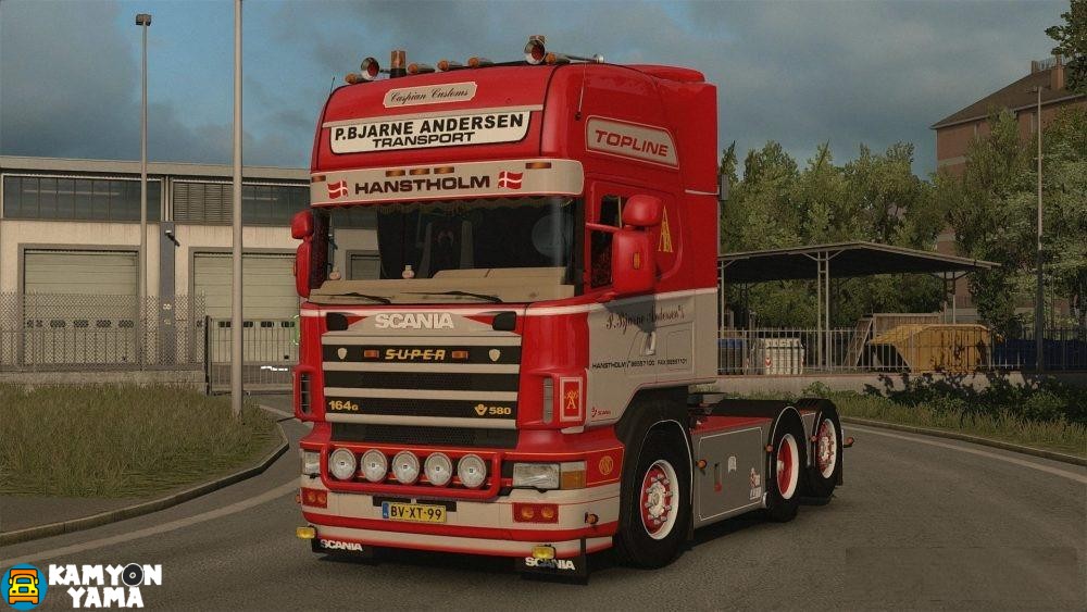 ETS2 – Özelleştirilmiş Scania 4er P.bjarne Anderson V1.0