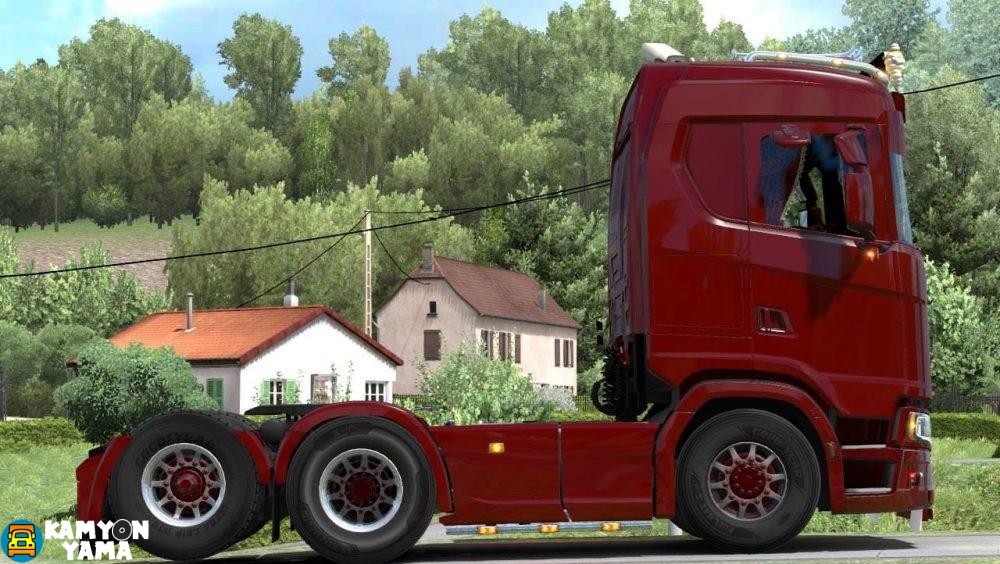 ETS2 – Scania S 2016 6×2 Şasi Kısa Teker Kaldırma Modu