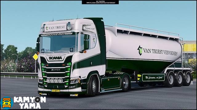 ETS2 – Scania Van Triest  Tır Modu V1.0