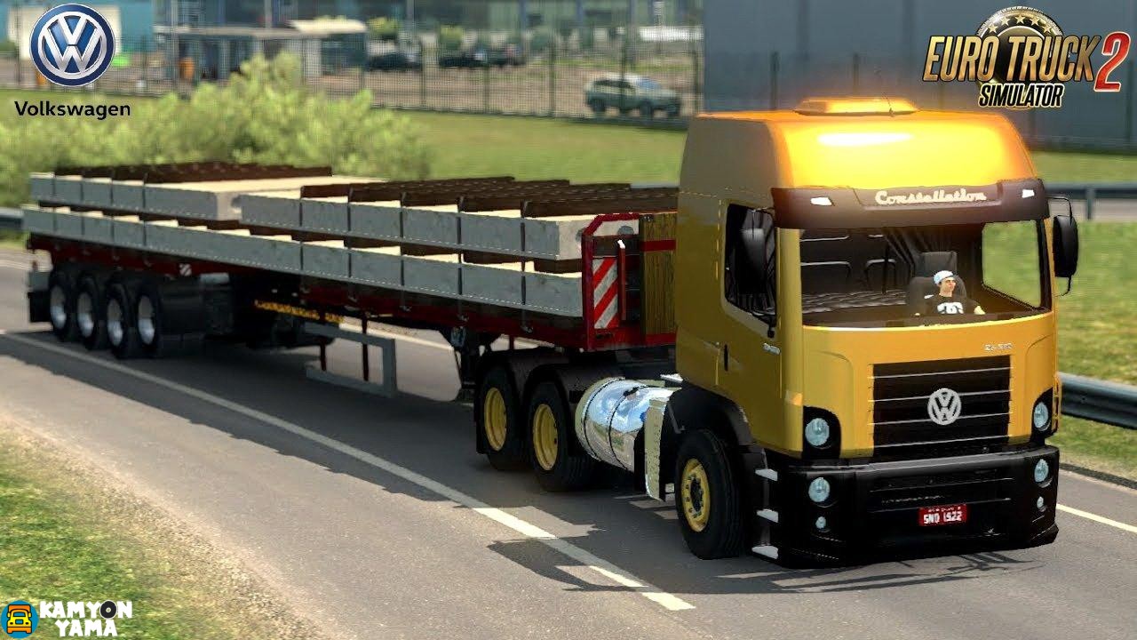 ETS2 – Volkswagen Constellation 25-370 ve Kabin Görünümü