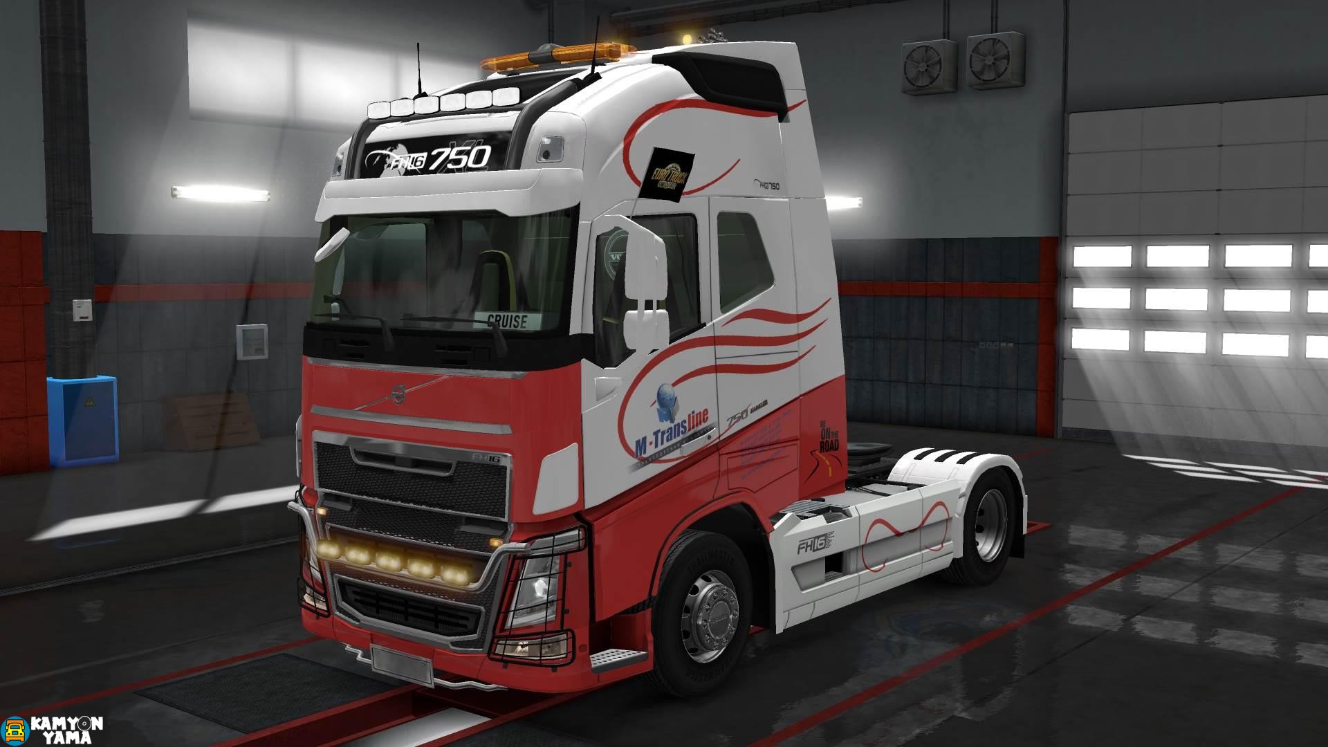 ETS2 – Volvo Fh16 2012 Transline Skin 2.0