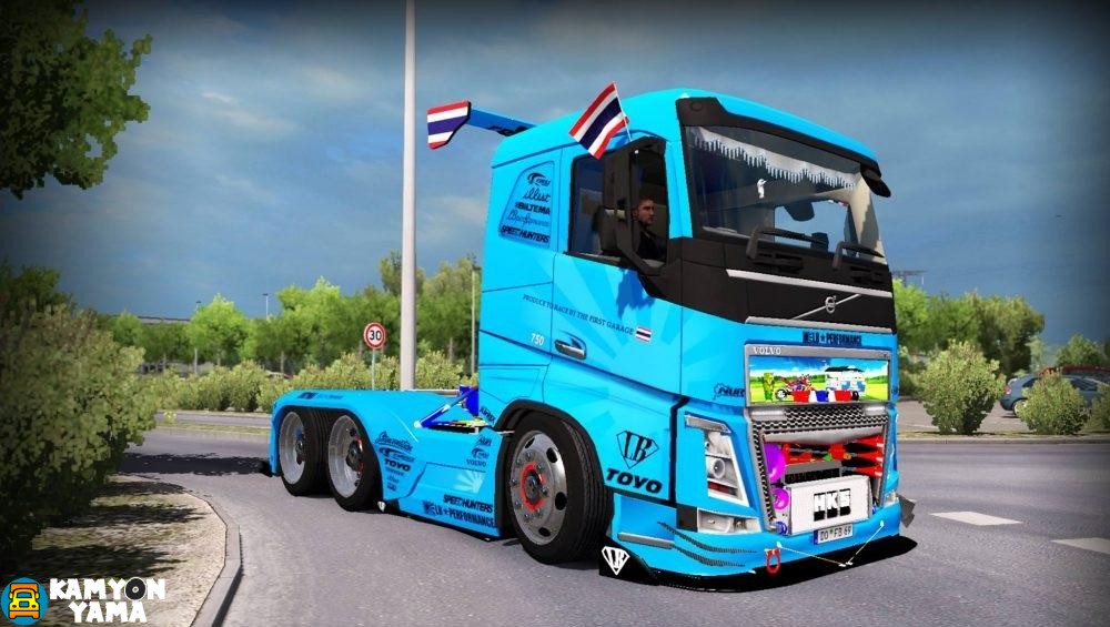 ETS2 – Volvo Raceing Yarış Tırı