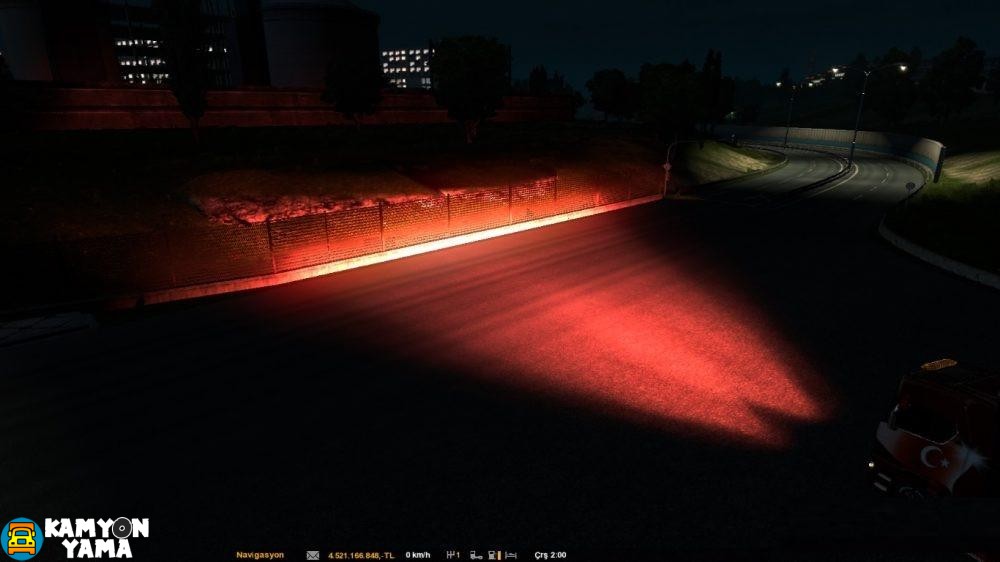 ETS2 – Bütün Tırlar için Xenon Far Modu