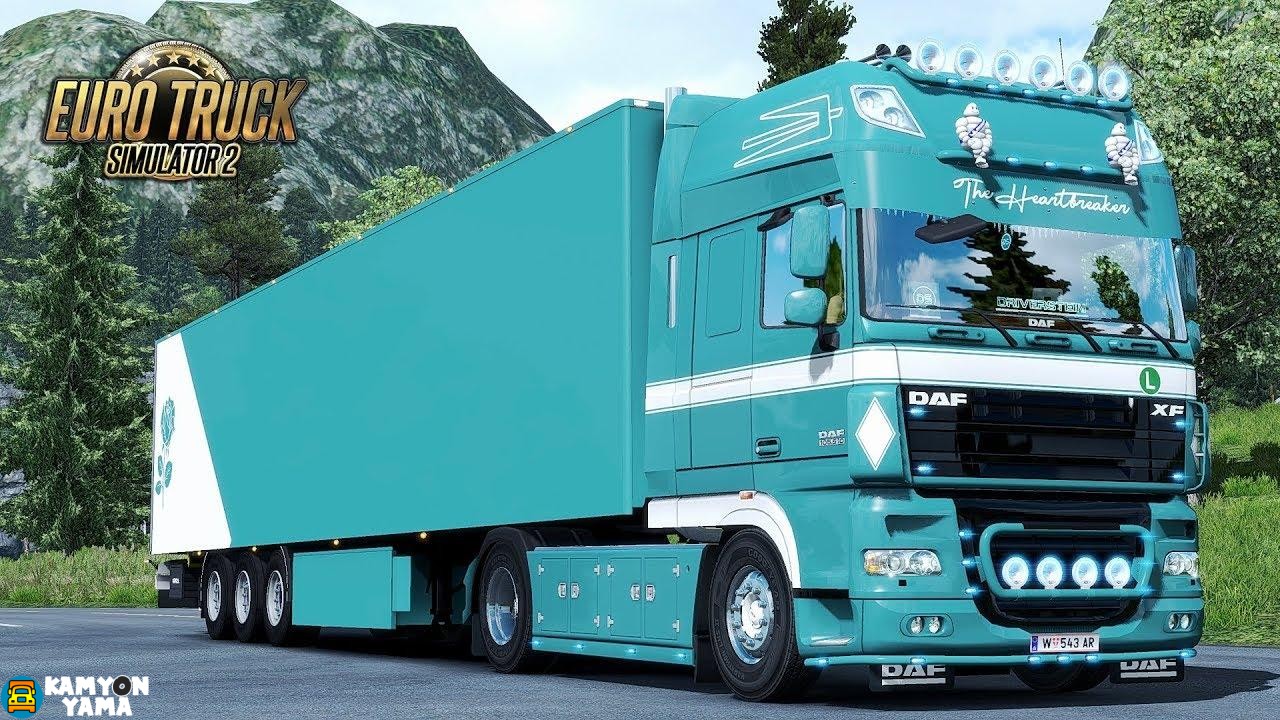 ETS2 – Daf XF 105 Rose Skin + Kogel Maxx Dorse Skin Modu