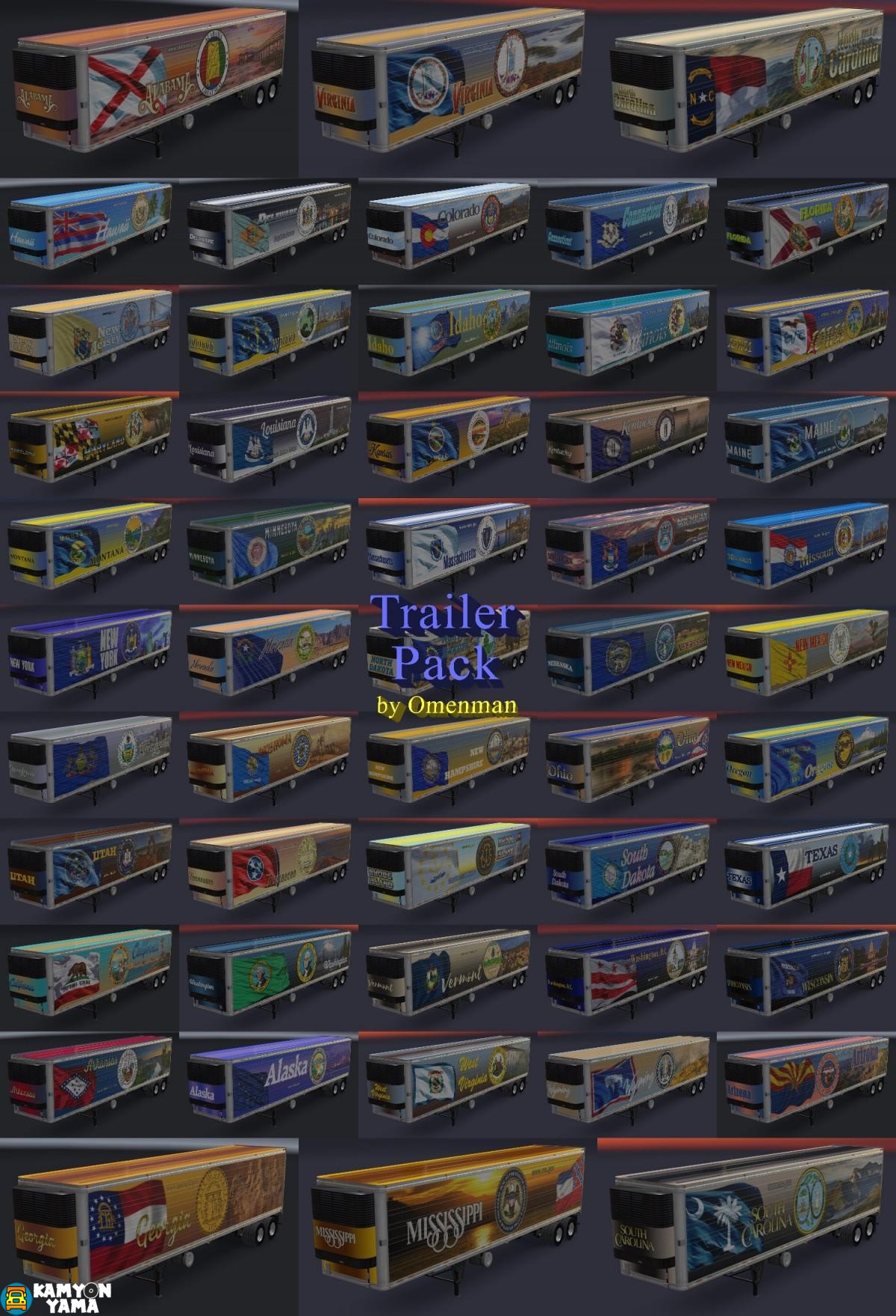 ATS – Eyalet Dorseleri Paketi V6.0 Final Sürümü