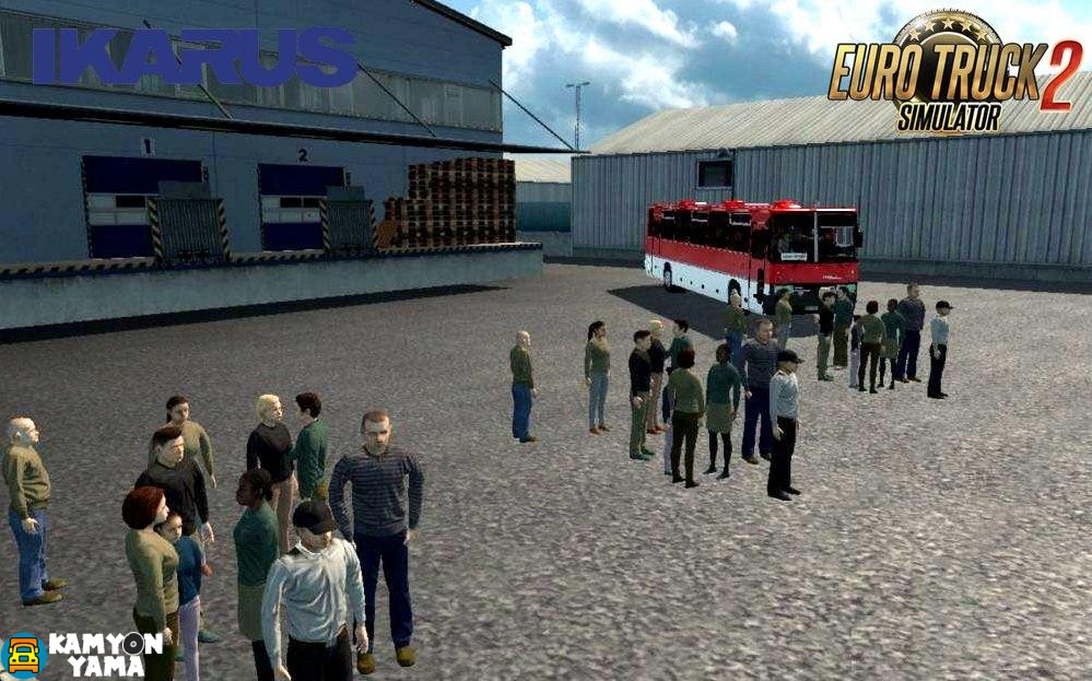 ETS2 – Ikarus 250-59 + Yolcu Modu