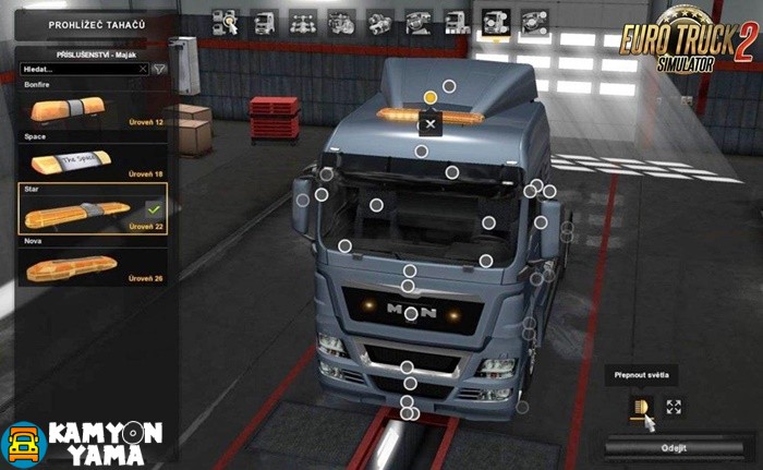 ETS2 – Man Tgx 2010 İşaret Lambası V1.0