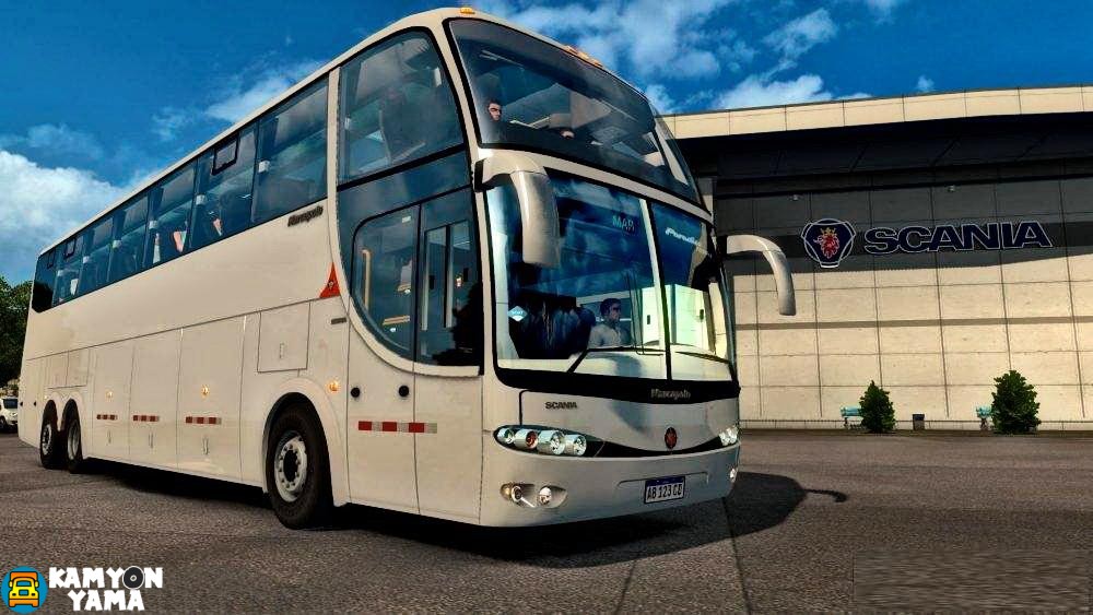 ETS2 – Marcopolo Paradiso 1550 Ld G6 6×2 + Yolcu Modu V1.1