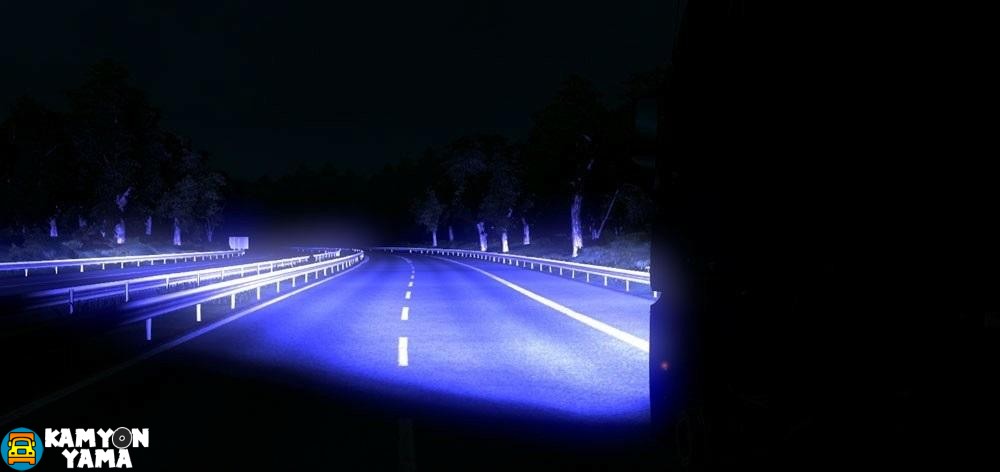 ETS2 – Mavi Xenon Işık Efekti